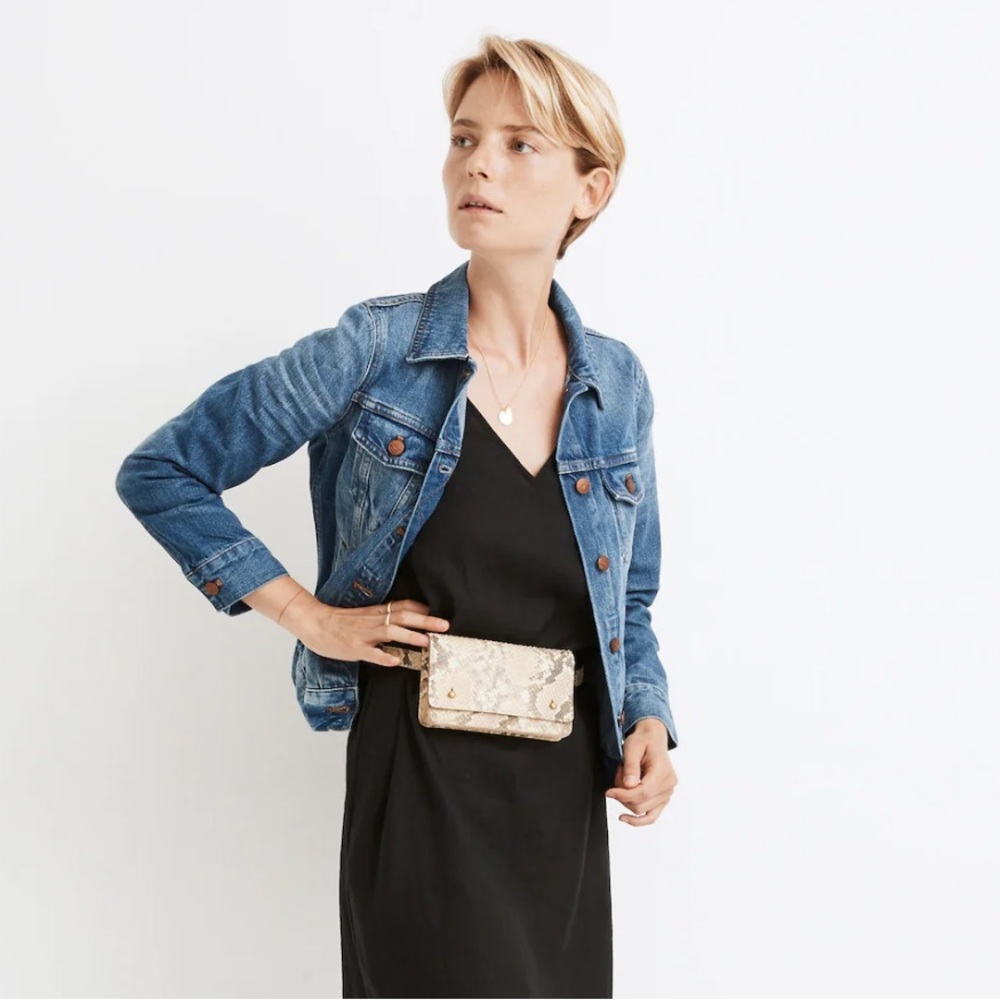 Madewell Blue Denim Jean Jacket with Classic Styling